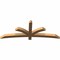 Ekena Millwork Davenport Timber Gable Bracket, Western Red Cedar, 72"W x 27"H x 3 1/2"D x 3 1/2"F, 9/12 Pitch GBW072X27X0404DAV00SWR - alternate 2